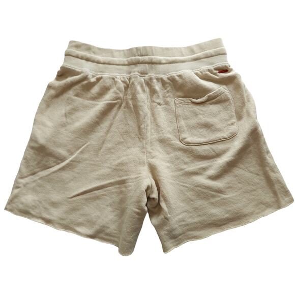 n:PHILANTHROPY Coco destroyed distressed sweat shorts in vintage bone Size S NEW - Picture 2 of 9